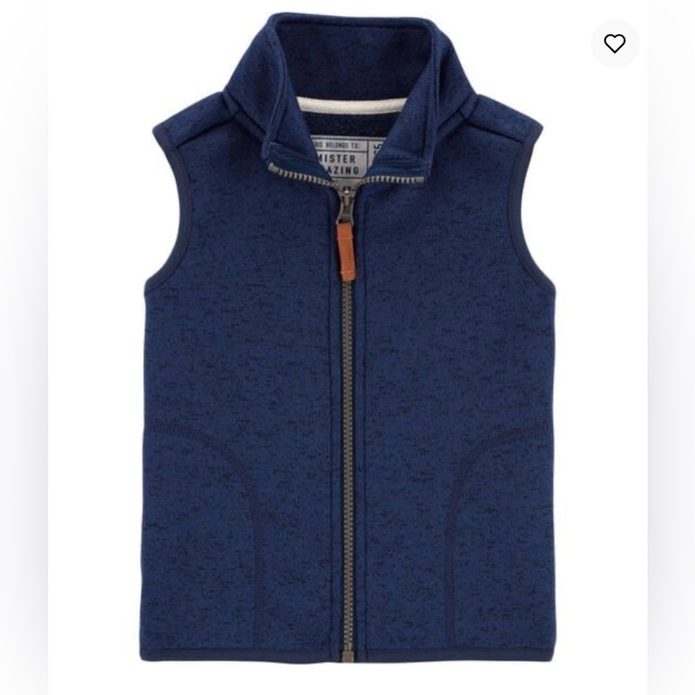 Carter's Dark Blue Knit vest